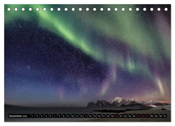 Produktbild: Wilde Landschaften (Tischkalender 2026 DIN A5 quer), CALVENDO Monatskalender