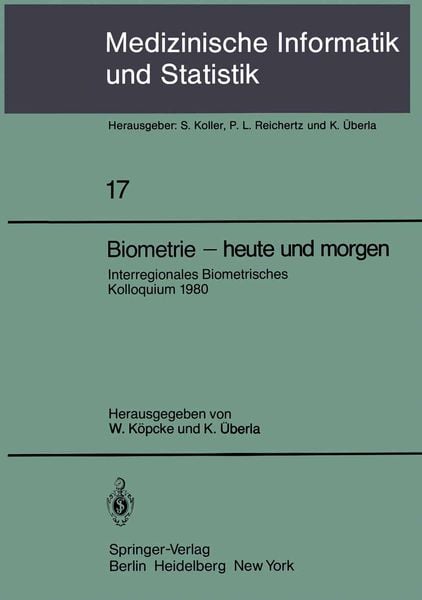 Produktbild: Biometrie &mdash; heute und morgen
