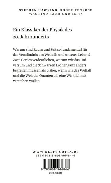 Produktbild: Was sind Raum und Zeit?