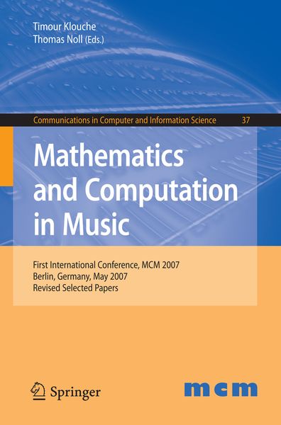 Produktbild: Mathematics and Computation in Music