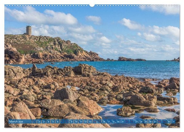 Produktbild: JERSEY THE CHANNEL ISLAND (Wall Calendar 2026 DIN A2 landscape), CALVENDO 12 Month Wall Calendar