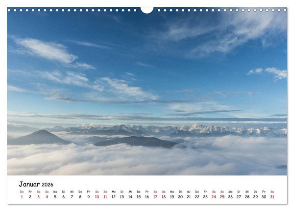 Produktbild: Bergpixels Wanderlust (Wandkalender 2026 DIN A3 quer), CALVENDO Monatskalender