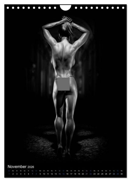 Produktbild: Kraft-Akt - Fitnessgirls in erotischen Abbildungen (Wandkalender 2026 DIN A4 hoch), CALVENDO Monatskalender