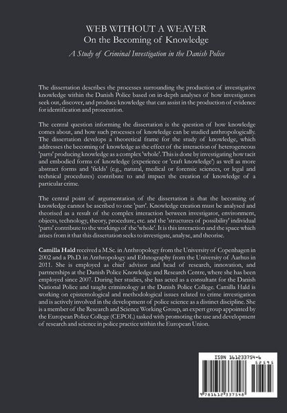 Produktbild: Web Without a Weaver- On the Becoming of Knowledge
