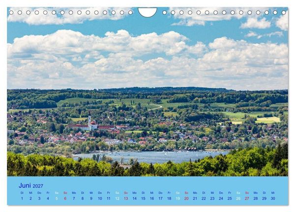 Produktbild: Ammersee-Ansichten (Wandkalender 2027 DIN A4 quer), CALVENDO Monatskalender