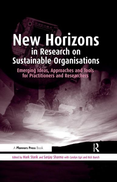 Produktbild: New Horizons in Research on Sustainable Organisations