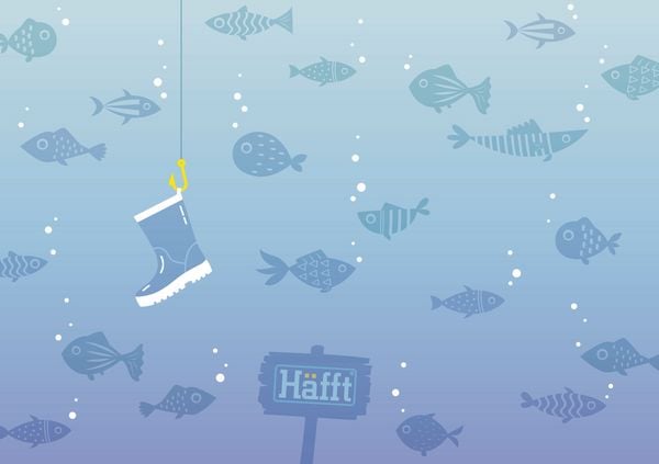 Produktbild: Spiele-Block Fische Verschenken A5