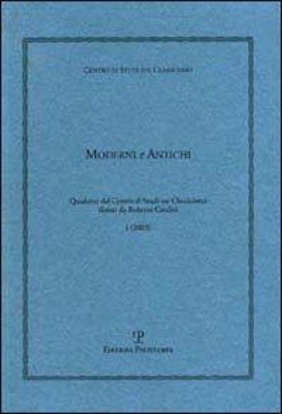Produktbild: Moderni E Antichi, Anno I (2003)