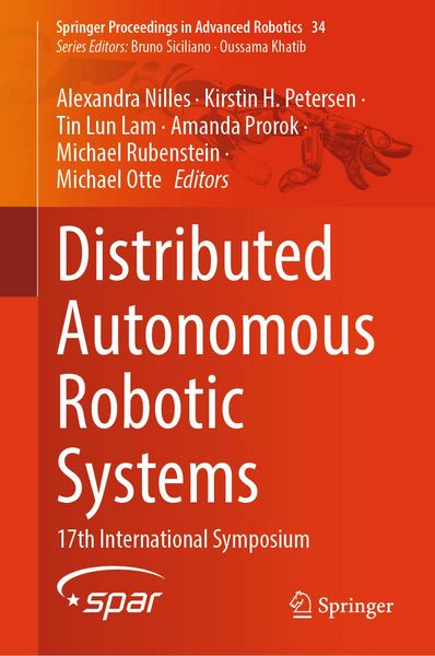 Produktbild: Distributed Autonomous Robotic Systems