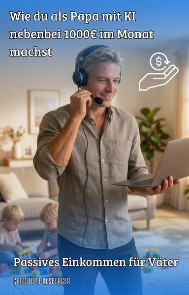 Produktbild: Wie du als Papa mit KI nebenbei 1000EUR im Monat machst