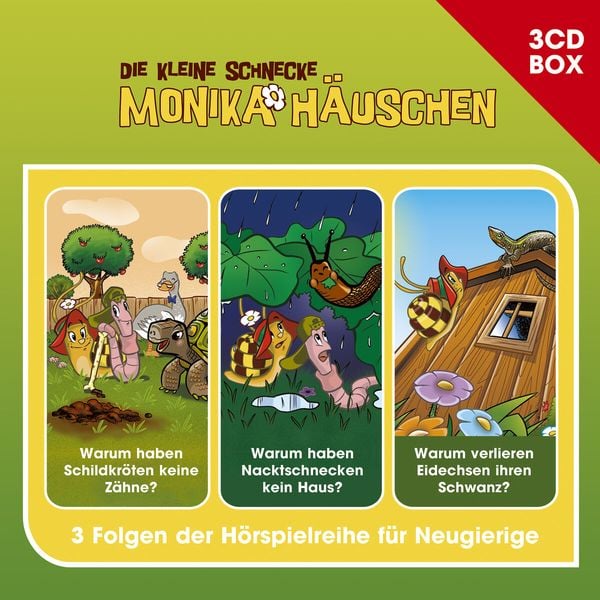Die kleine Schnecke Monika Häuschen - 3-CD Hörspielbox Vol. 6