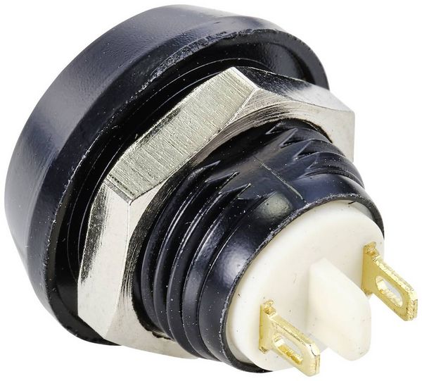 Produktbild: TRU COMPONENTS TC-10091000 GQ12B-10/J/R/A Drucktaster 48 V/DC 2 A 1 x Aus/(Ein) tastend IP65 1 St.
