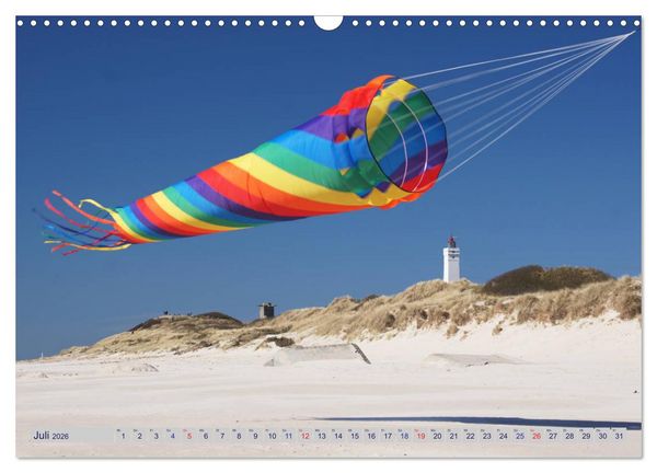 Produktbild: Blavand und die Westk&uuml;ste (Wandkalender 2026 DIN A3 quer), CALVENDO Monatskalender