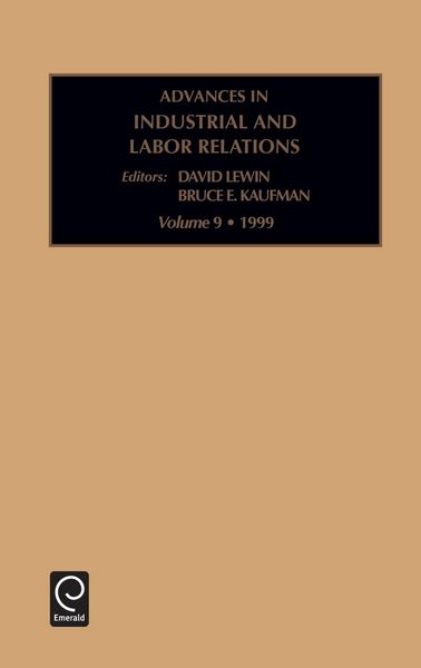 Produktbild: Advances in Industrial and Labor Relations