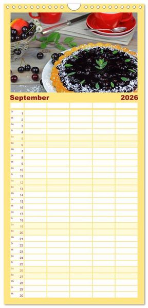 Produktbild: Familienplaner 2026 - Großmutter´s Küche mit 5 Spalten (Wandkalender, 21 x 45 cm) CALVENDO