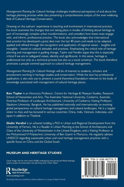 Produktbild: Management Planning for Cultural Heritage