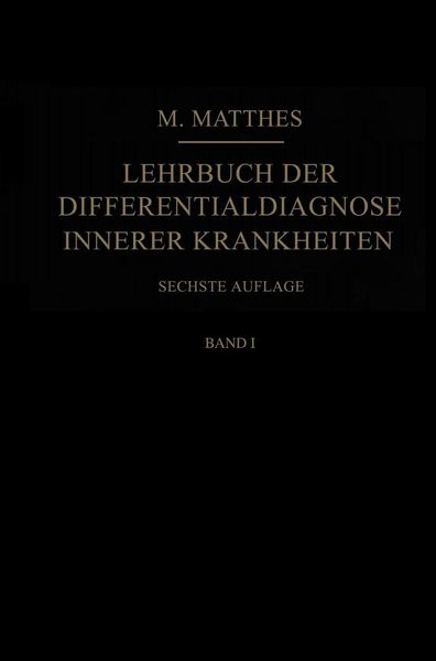 Produktbild: Lehrbuch der Differentialdiagnose innerer Krankheiten