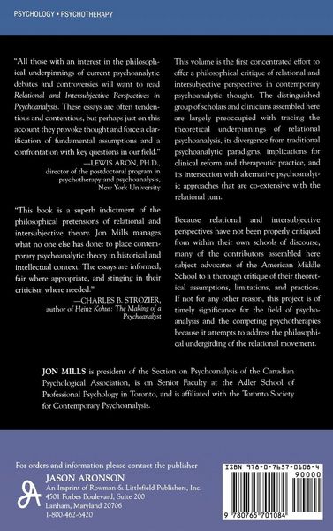 Produktbild: Relational and Intersubjective Perspectives in Psychoanalysis