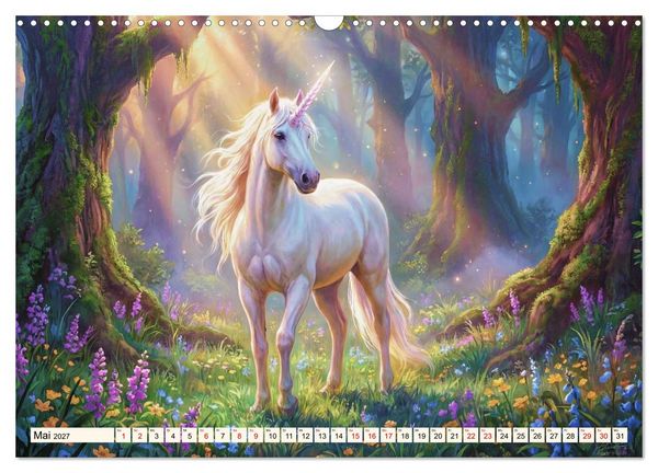 Produktbild: Gesch&ouml;pfe der Legenden - Eine Reise durch die Welt mystischer Wesen (Wandkalender 2027 DIN A3 quer), CALVENDO Monatskalender