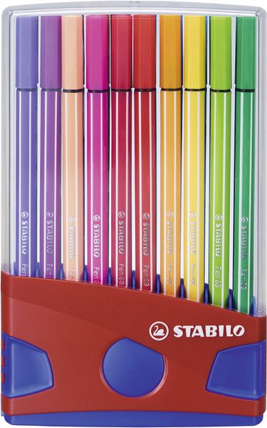 Produktbild: STABILO Premium-Filzstift - Pen 68 - ColorParade - 20er Pack - mit 20 verschiedenen Farben