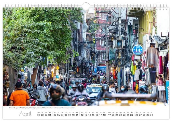 Produktbild: Kalender Reise durch Nepal 2027