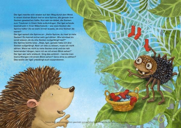 Produktbild: Der Igel, der jede Menge z&auml;hlen konnte