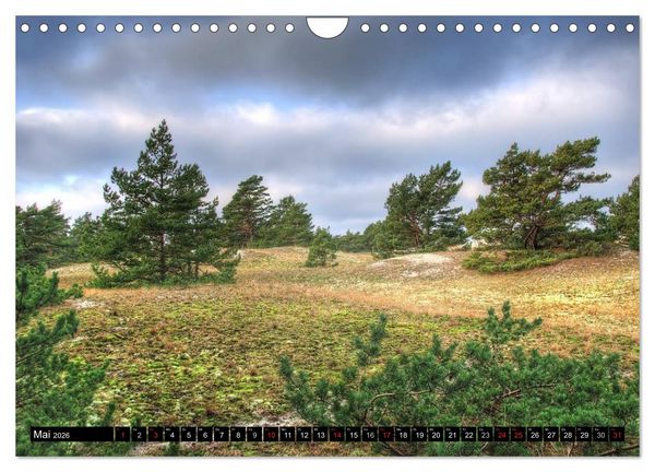 Produktbild: Fischland Dar&szlig; Zingst &ndash; Die Halbinsel an der Ostsee (Wandkalender 2026 DIN A4 quer), CALVENDO Monatskalender