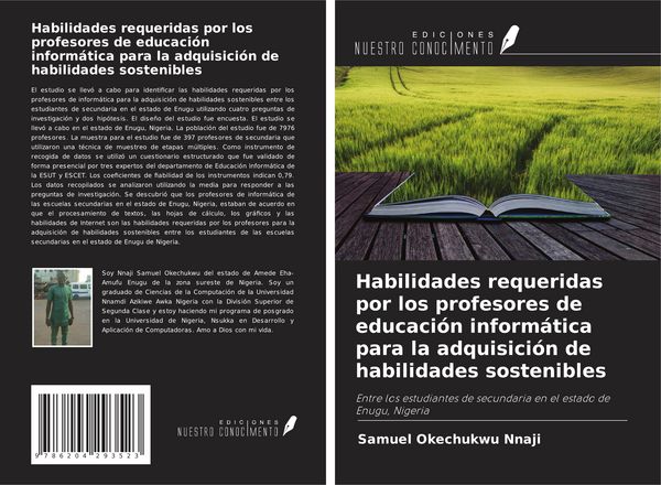 Produktbild: Habilidades requeridas por los profesores de educaci&oacute;n inform&aacute;tica para la adquisici&oacute;n de habilidades sostenibles