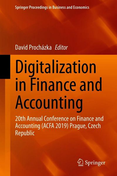 Produktbild: Digitalization in Finance and Accounting