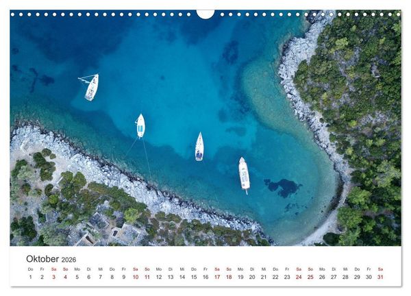 Produktbild: T&uuml;rkei - Ein gro&szlig;artiger Geheimtipp. (Wandkalender 2026 DIN A3 quer), CALVENDO Monatskalender