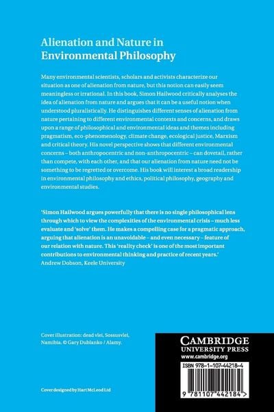 Produktbild: Alienation and Nature in Environmental Philosophy