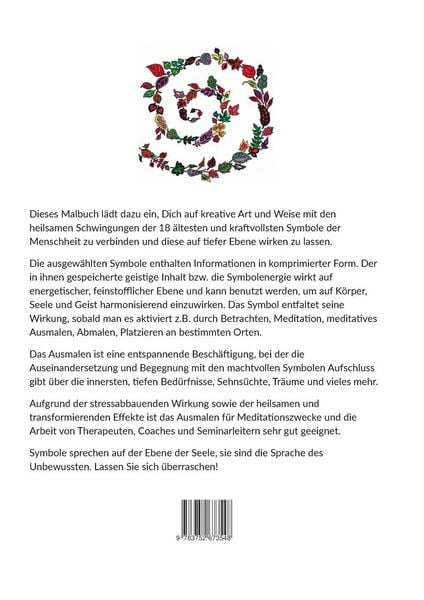 Produktbild: Das Heilsymbole Malbuch