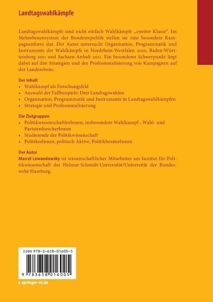 Produktbild: Landtagswahlk&auml;mpfe