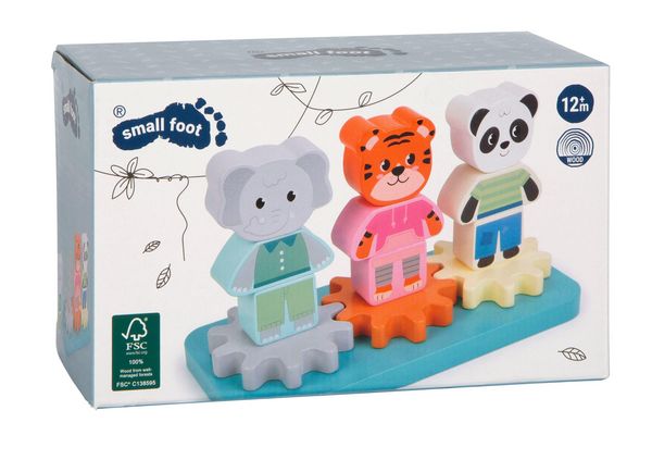 Produktbild: Stapelspiel mit Zahnrad "Jungle Friends"