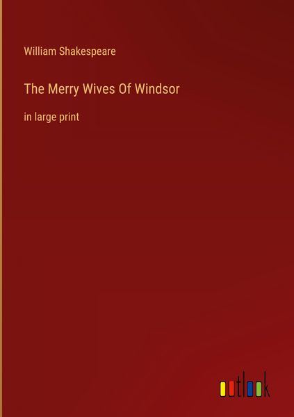 Produktbild: The Merry Wives Of Windsor