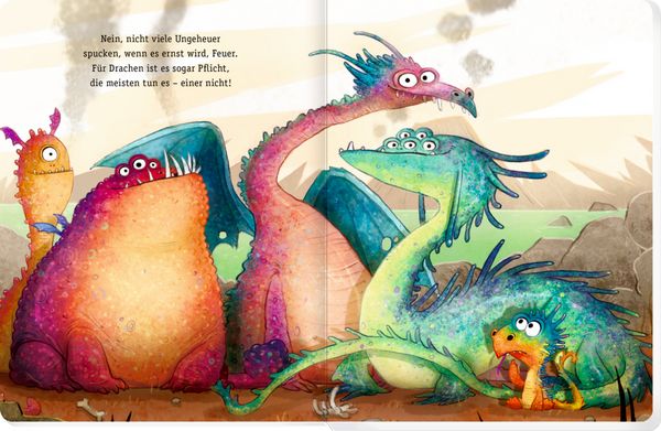 Produktbild: L&uuml;ftner, K: Furzipups, der Knatterdrache (Pappbilderbuch Min