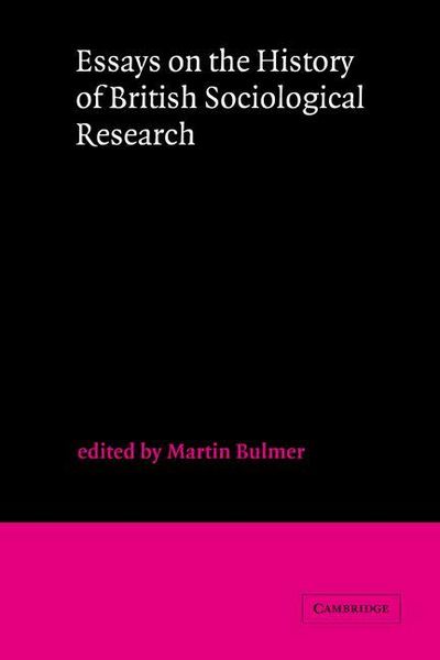Produktbild: Essays on the History of British Sociological Research