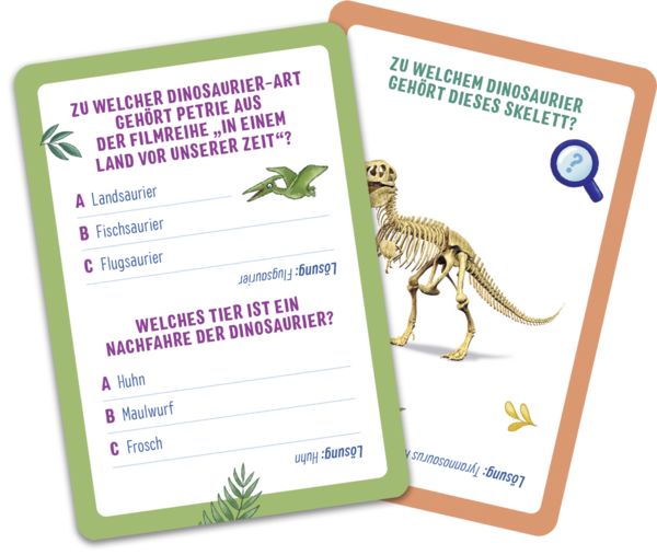 Produktbild: Das Quiz f&uuml;r kleine Forscher &ndash; Dinosaurier