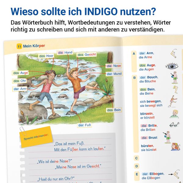 Produktbild: INDIGO - Das W&ouml;rterbuch mit Bildern