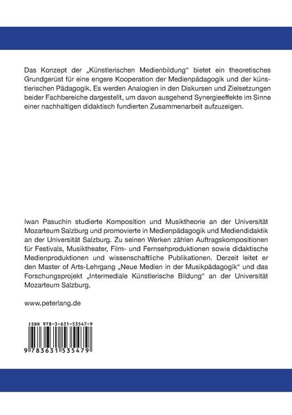 Produktbild: K&uuml;nstlerische Medienbildung
