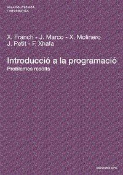 Produktbild: Introducci a la Programaci. Problemes Resolts