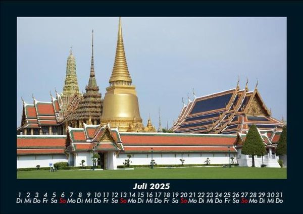 Produktbild: Tempel 2025 Fotokalender DIN A5