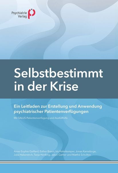 Produktbild: Selbstbestimmt in der Krise