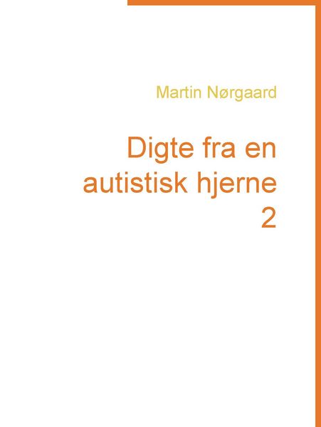 Produktbild: Digte fra en autistisk hjerne 2