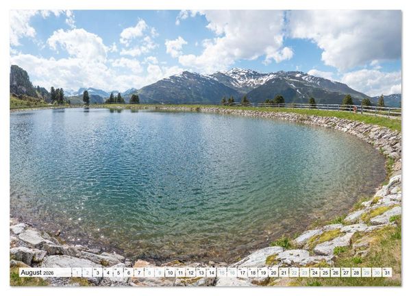 Produktbild: Zillertal - Bergidylle rund um Mayrhofen 2026 (Wandkalender 2026 DIN A3 quer), CALVENDO Monatskalender