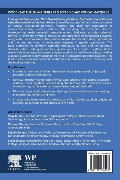 Produktbild: Conjugated Polymers for Next-Generation Applications, Volume 1