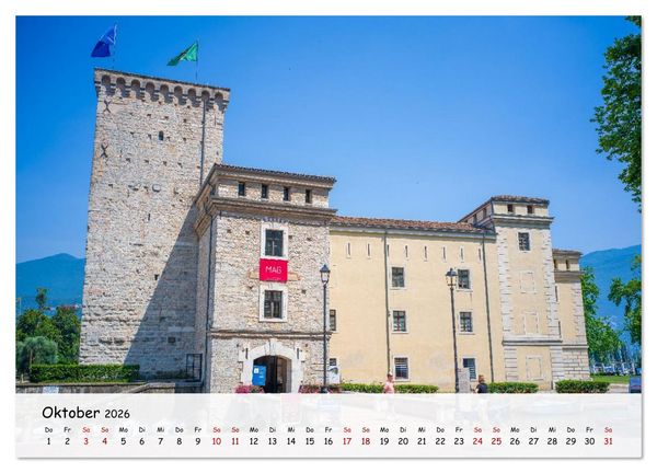 Produktbild: Riva del Garda - Am Gardasee ganz im Norden (Wandkalender 2026 DIN A3 quer), CALVENDO Monatskalender