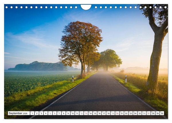 Produktbild: Insel R&uuml;gen - Meine wilde Ostsee-Romanze (Wandkalender 2026 DIN A4 quer), CALVENDO Monatskalender