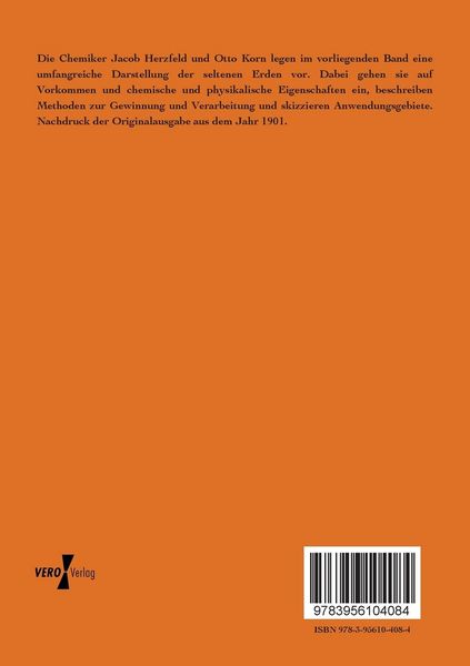 Produktbild: Chemie der seltenen Erden