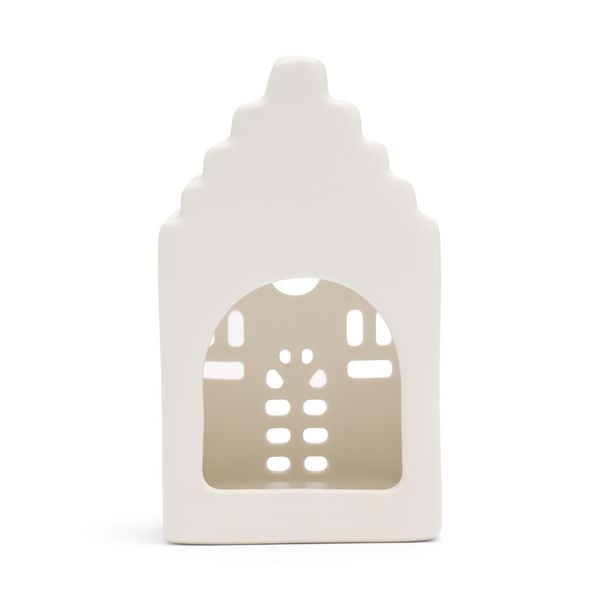 Produktbild: Teelichthaus Off White